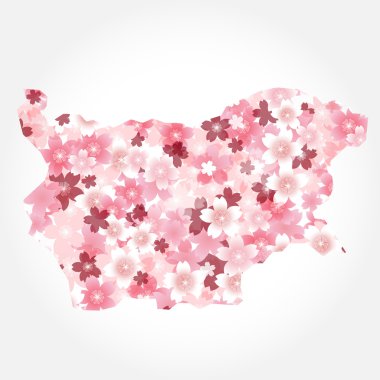Bulgaria　Map Country Cherry